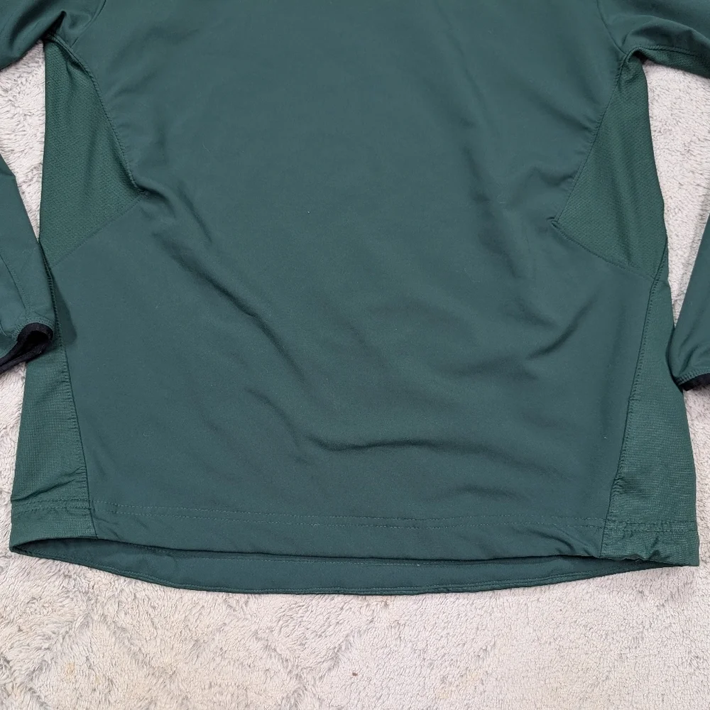 Nike Jacket Mens M Green Oregon Ducks Coach Pullover Performance Football